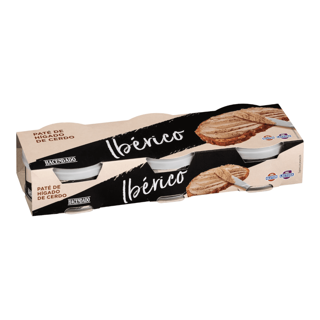 Cūkgaļas pastēte Iberico, 3x80g. - MeGusta