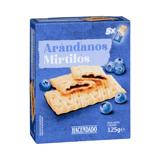 Batoniņi ar melleņu pildījumu, 125g. - MeGusta