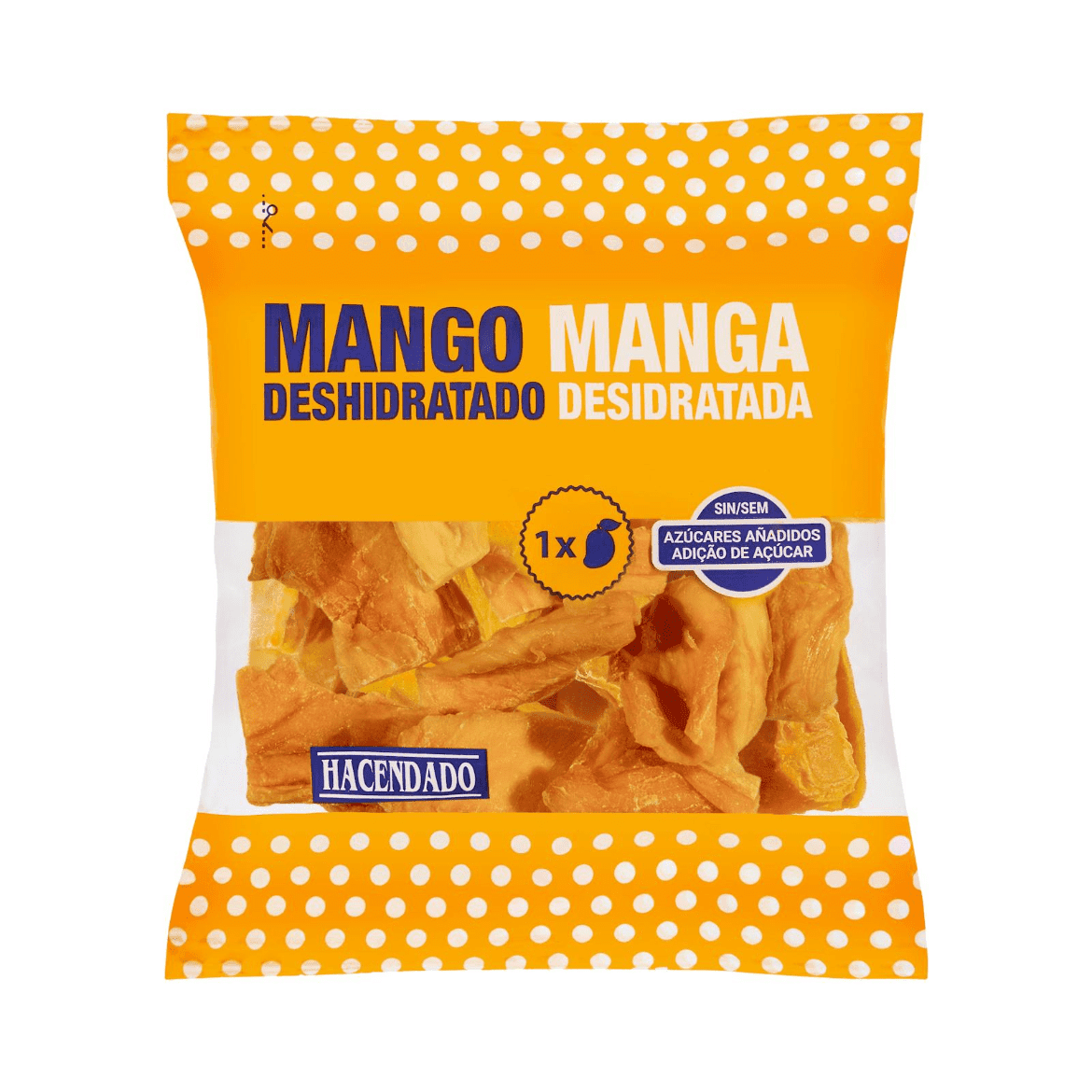 Žāvēts mango, 60g. - MeGusta