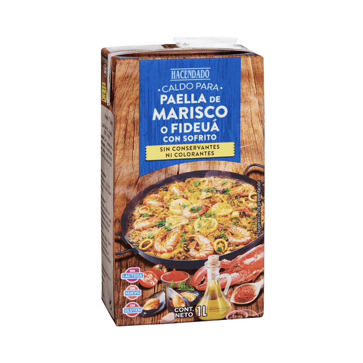 Buljons Paella ar jūras veltēm, 1l. - MeGusta