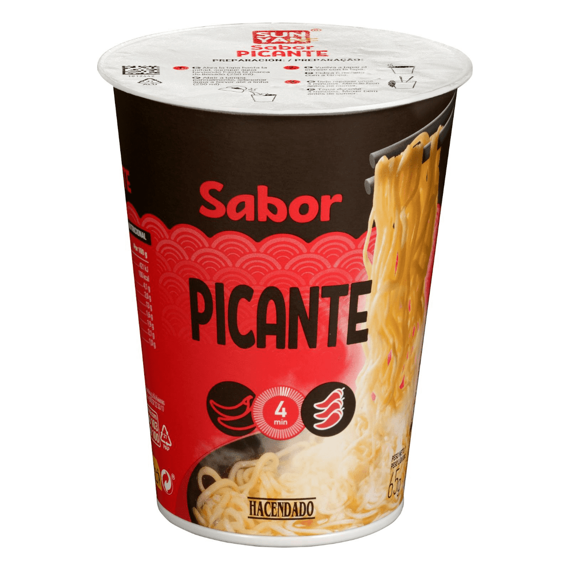 Nūdeles Picante, 65g. - MeGusta