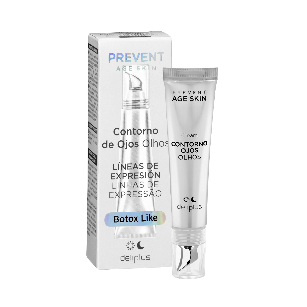Pretgrumbu acu kontūras krēms Prevent Age Skin, 15ml.