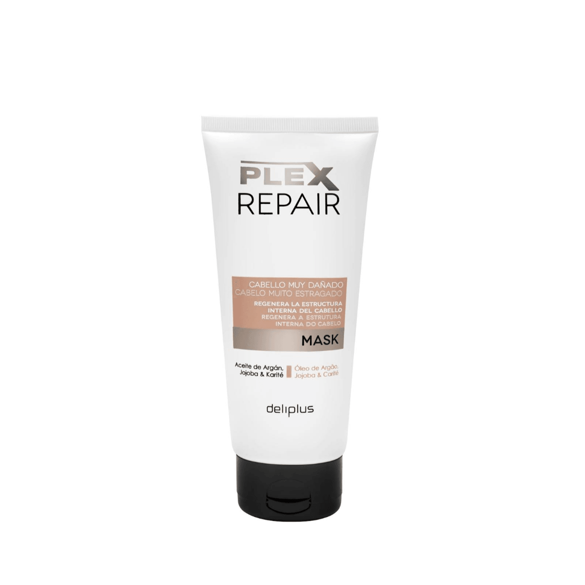 Maska bojātiem matiem Deliplus Plex Repair, 200ml. - MeGusta