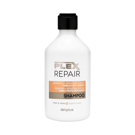 Šampūns bojātiem matiem Deliplus Plex Repair, 400ml. - MeGusta