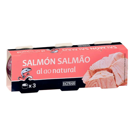 Laša fileja savā sulā, 3x80g.