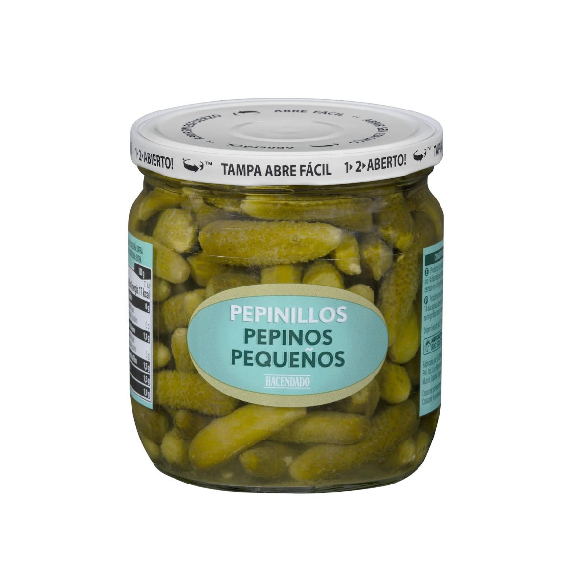 Marinēti gurķīši, 420g.
