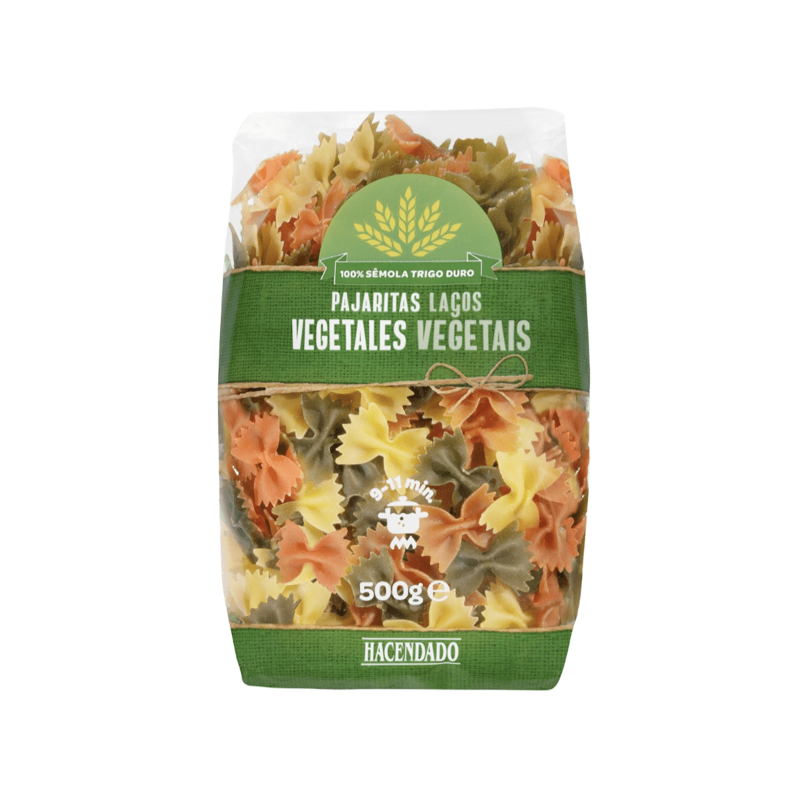 Dārzeņu pasta Pajaritas Vegetales, 500g. - MeGusta
