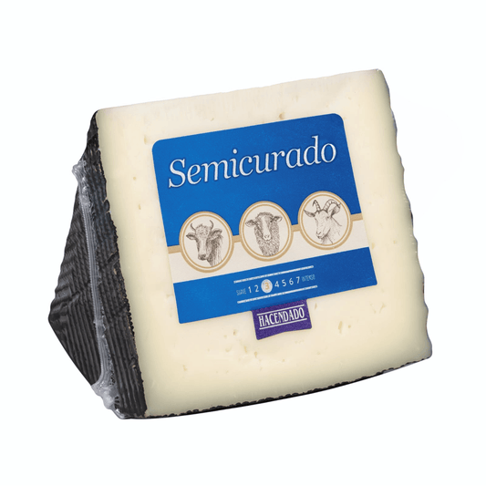 Jauktais puscietais siers, ≈450g. - MeGusta