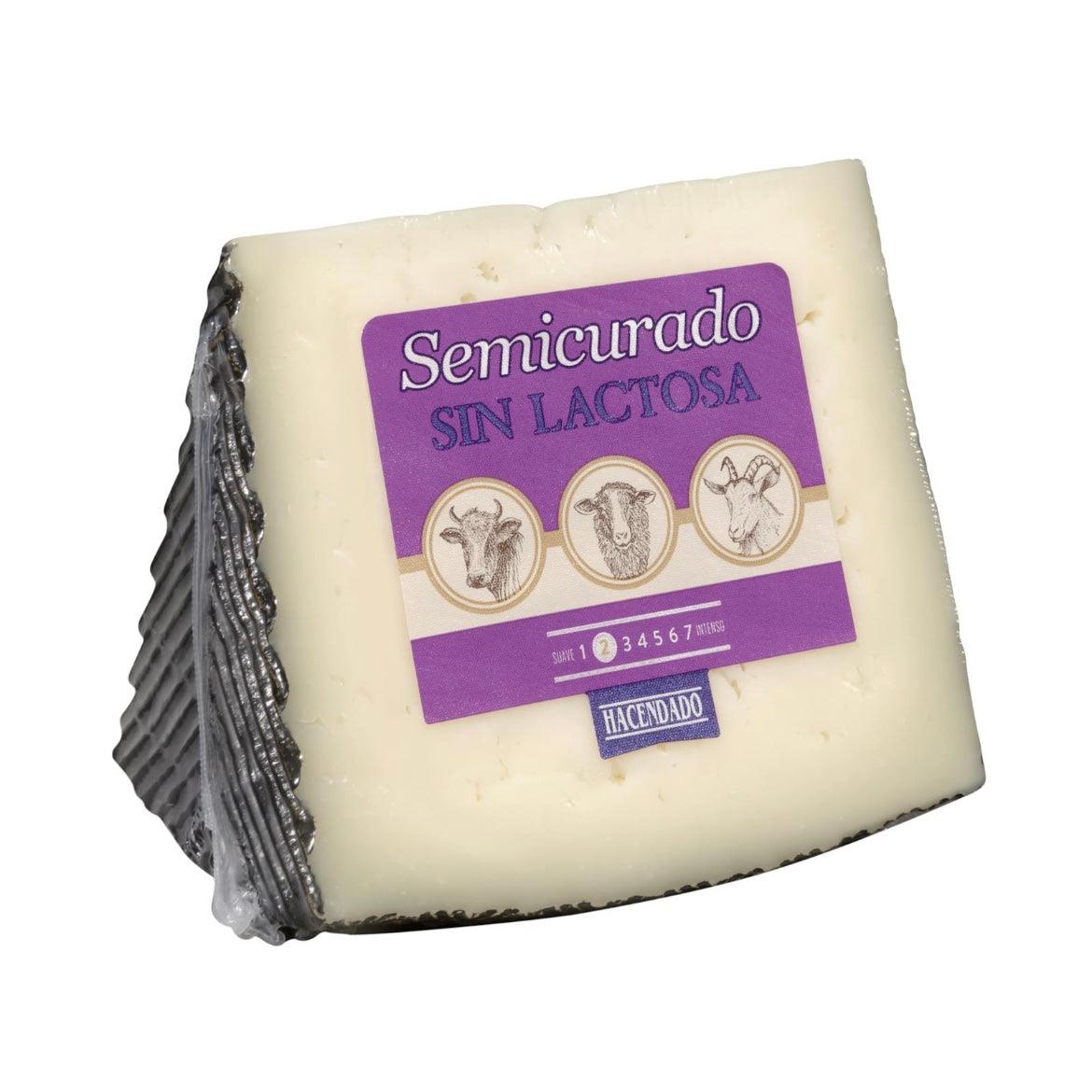 Jauktais puscietais siers bez laktozes, ≈430g. - MeGusta