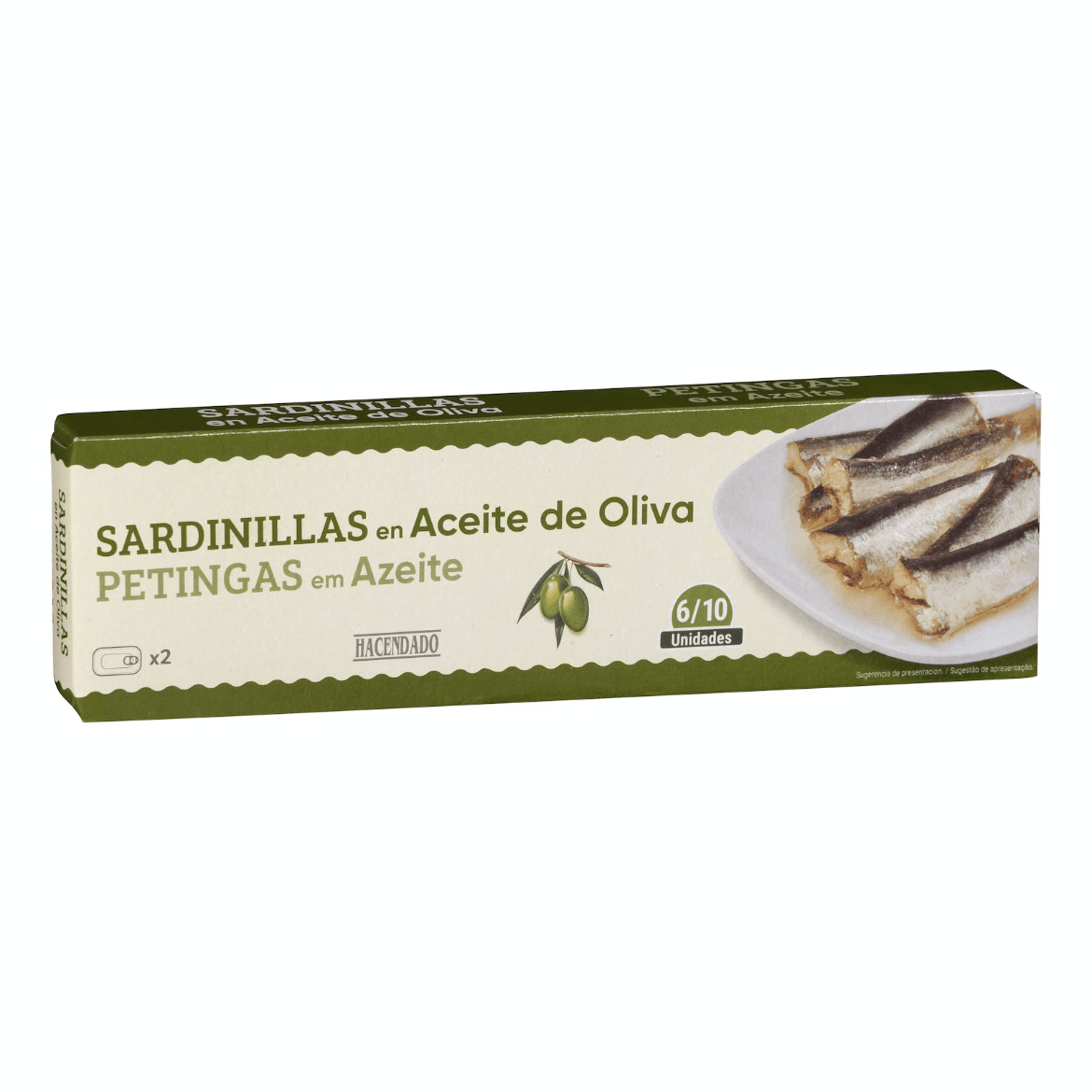 Sardīnes olīveļļā, 2x90g. - MeGusta