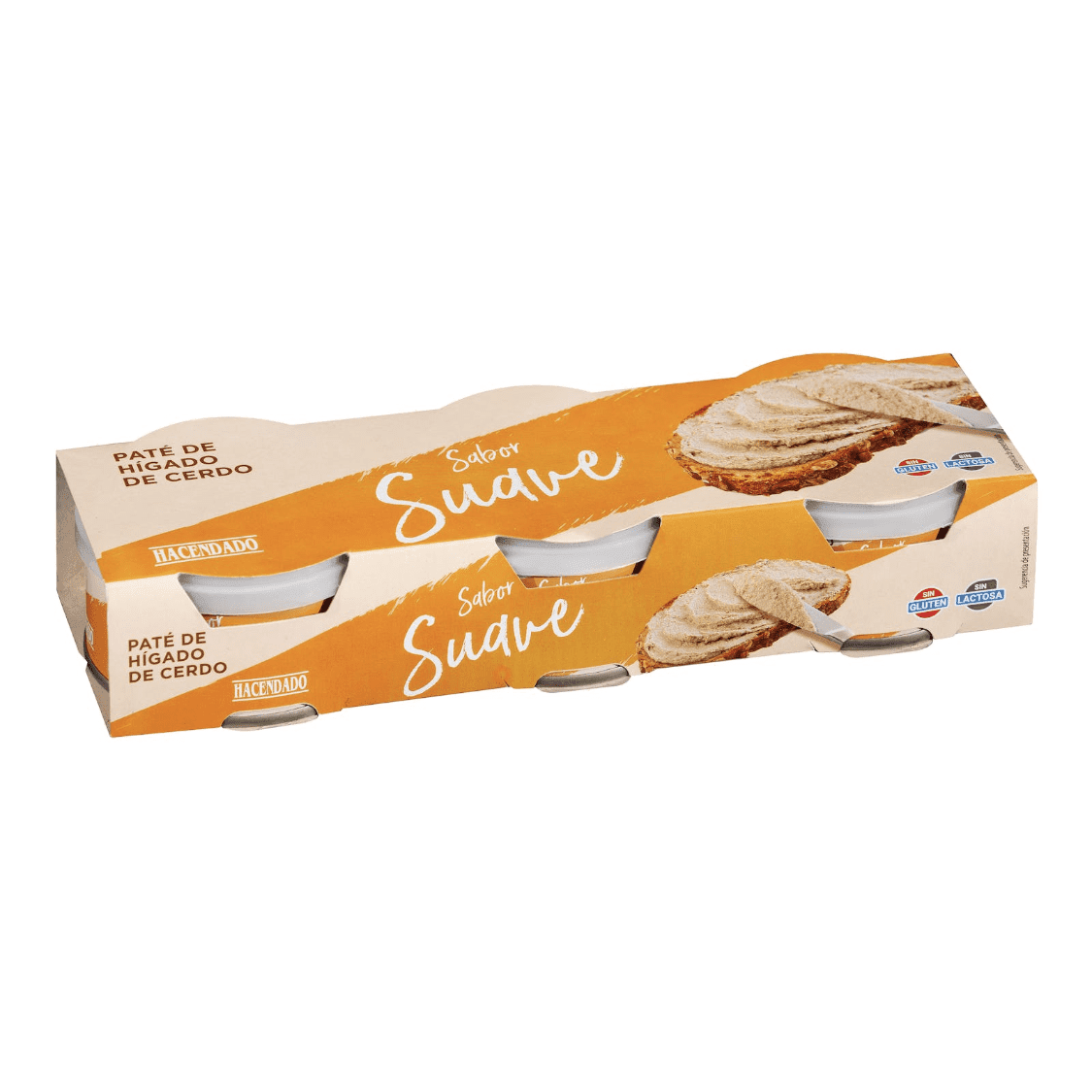 Cūkgaļas pastēte Suave, 3x80g. - MeGusta