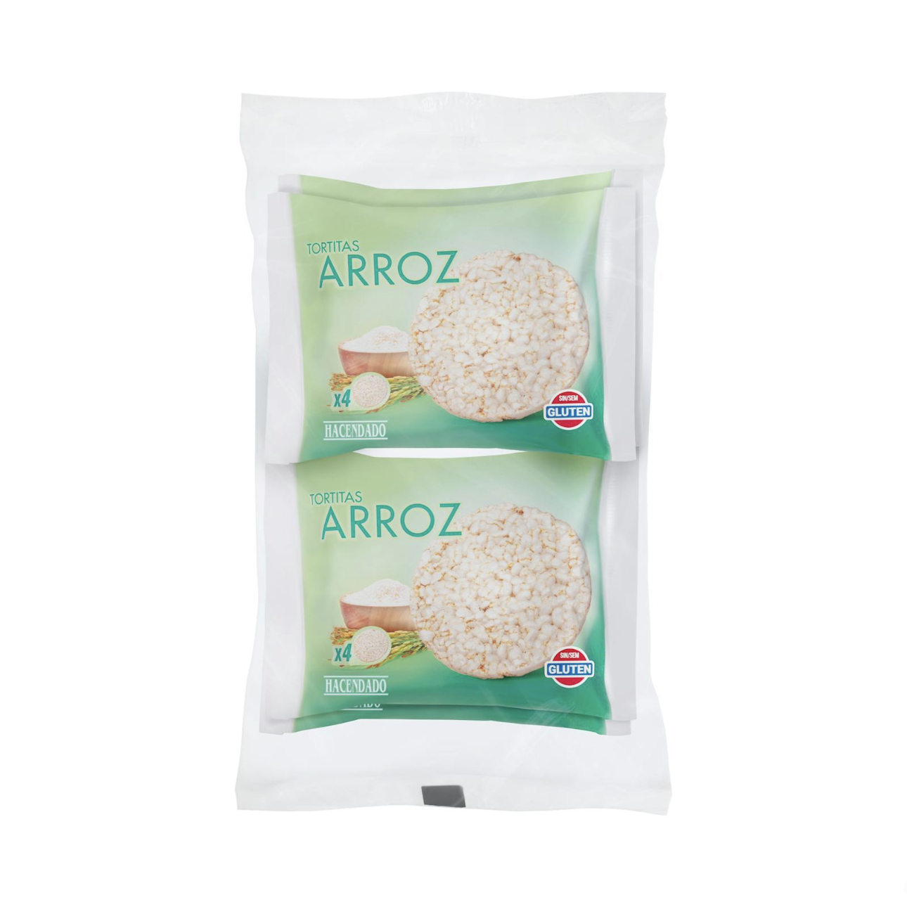 Rīsu galetes bez glutēna, 124g.