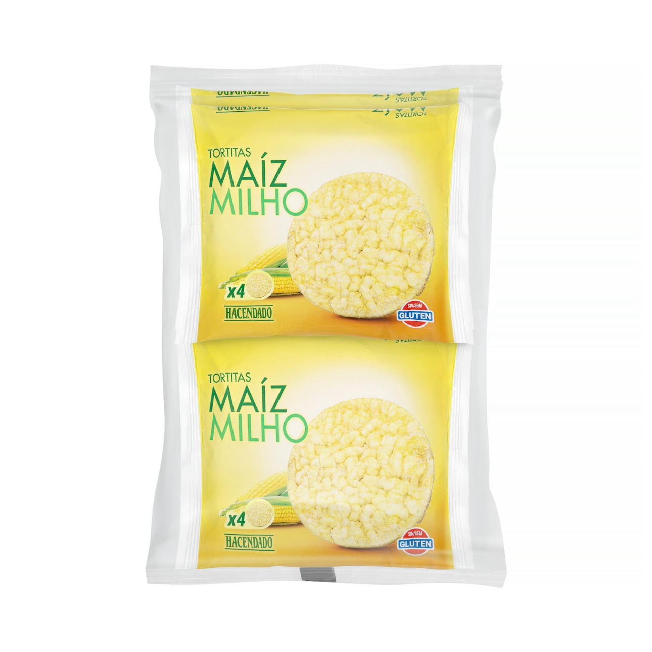 Kukurūzas galetes bez glutēna, 124g.