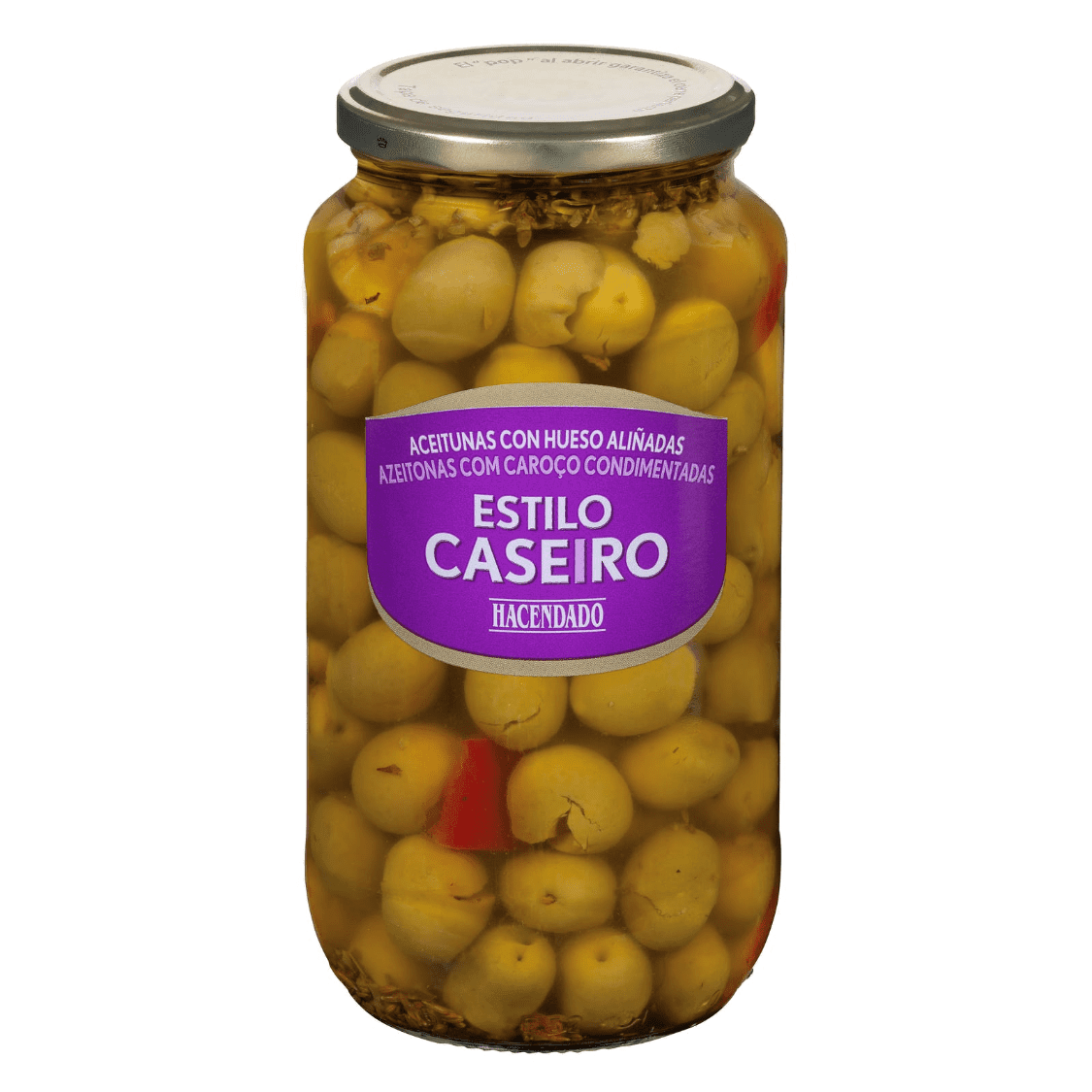 Olīvas marinētas "Estilo Caseiro", 940g. - MeGusta