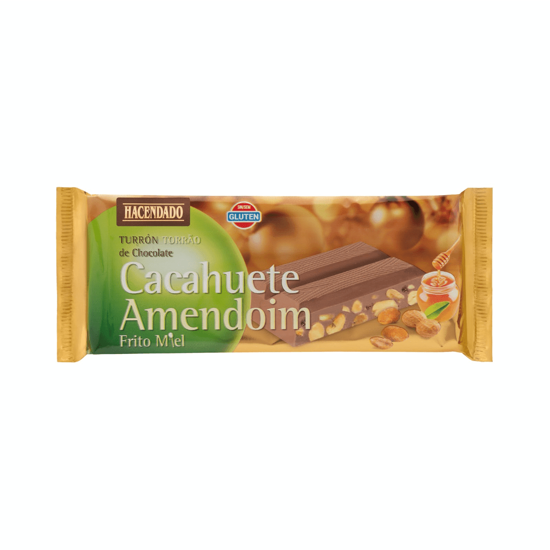 Šokolādes turons ar ceptiem zemesriekstiem un medu, 250g. - MeGusta