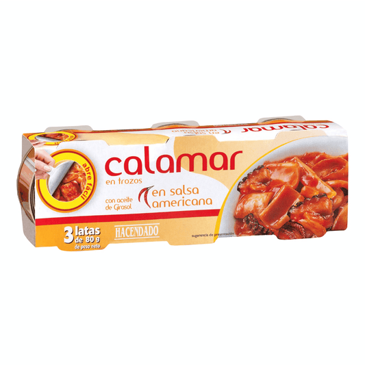 Kalmāru gabali “American Salsa” mērcē, 3x80g. - MeGusta