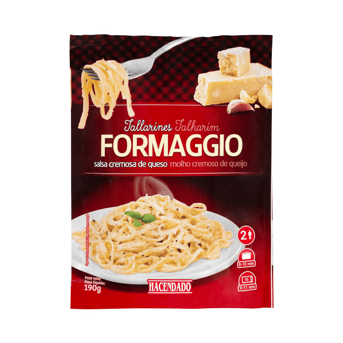 Formaggio nūdeles krēmīgā siera mērce, 190g. - MeGusta