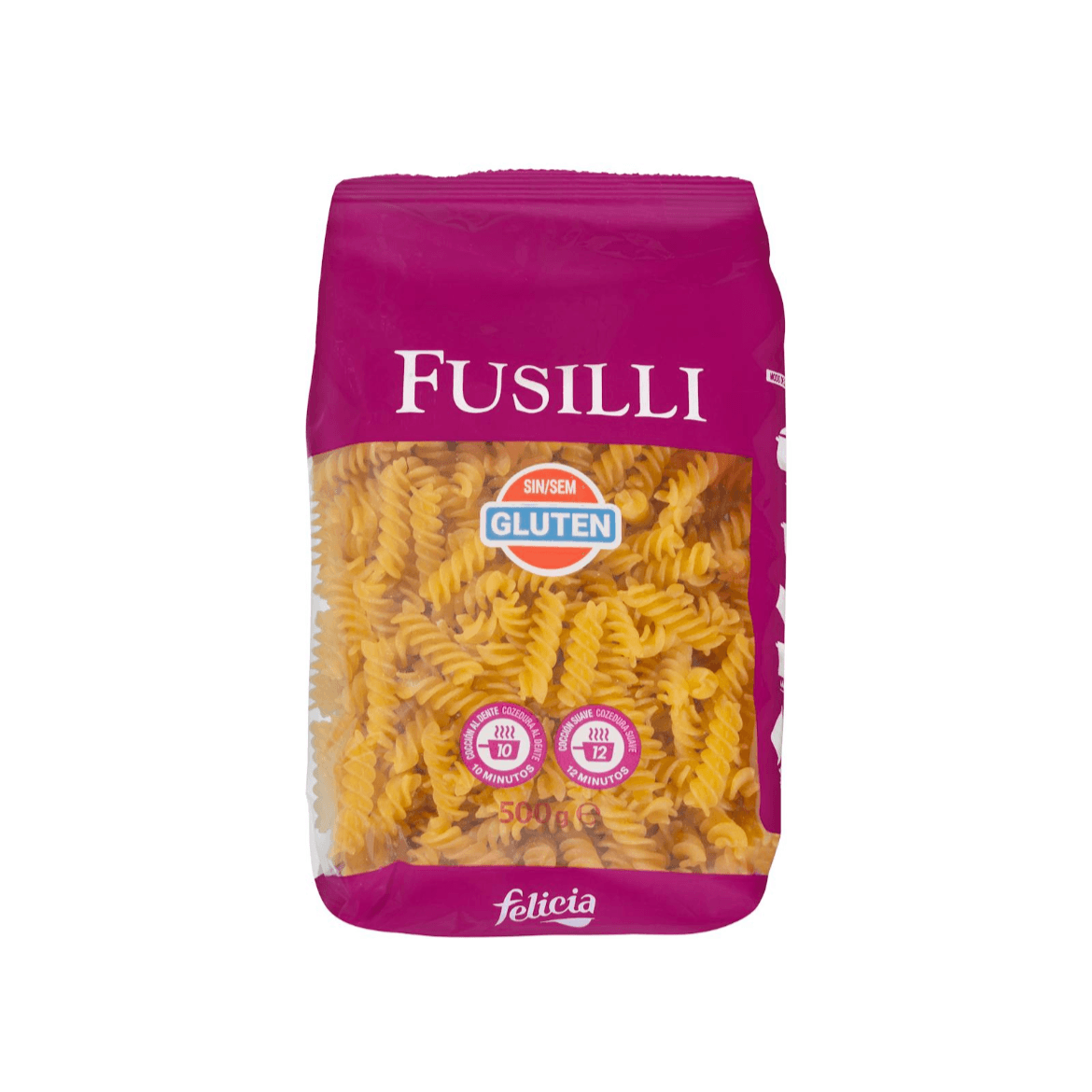 Fusilli pasta bez glutēna, 500g. - MeGusta