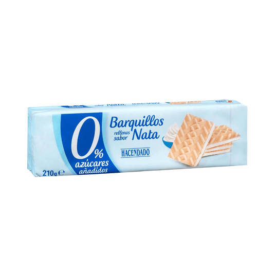 Vafeles ar krēma pildījumu bez cukura, 210g. - MeGusta