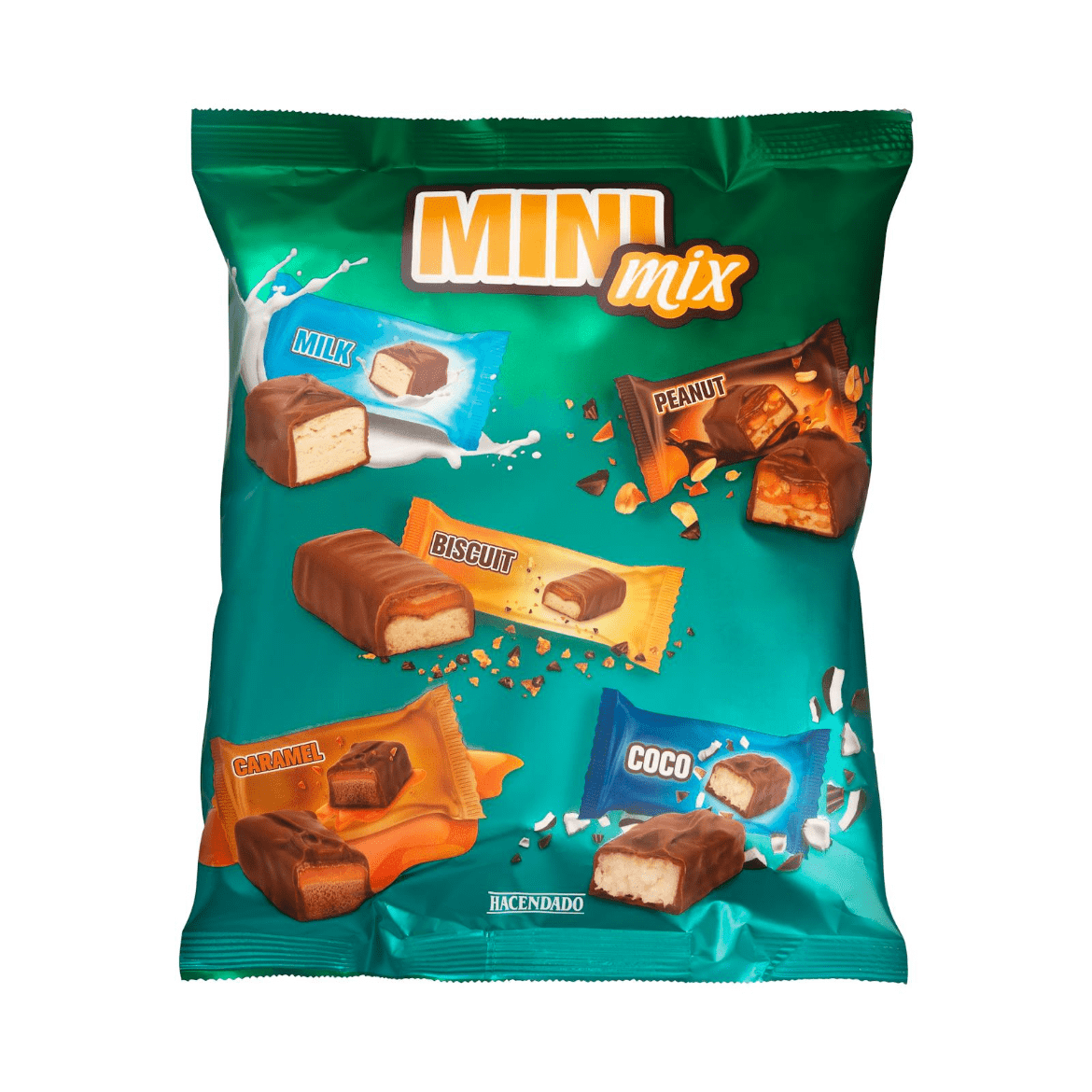 Šokolādes batoniņu mix, 395g. - MeGusta