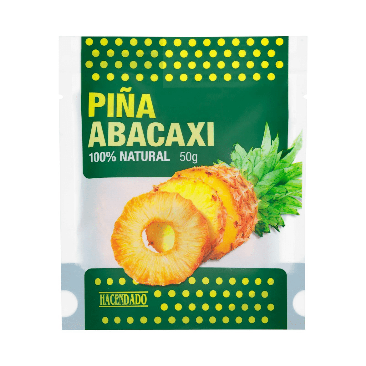 Žāvēti ananāsi, 50g. - MeGusta