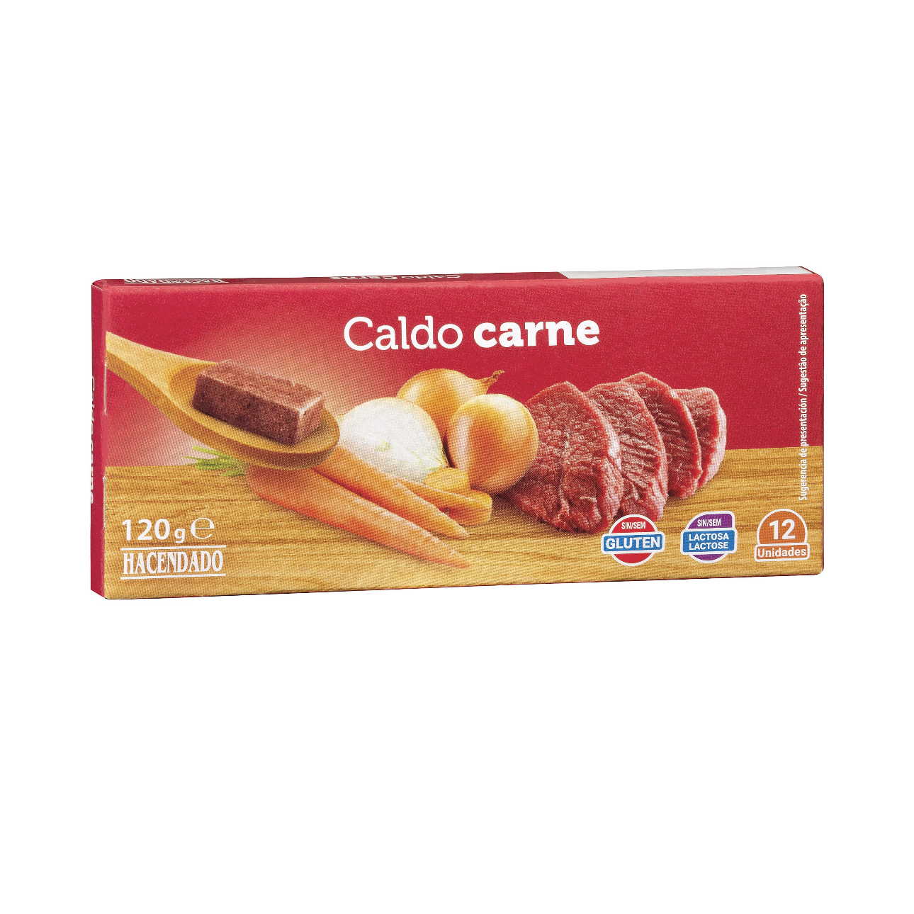 Gaļas buljona kubiņi, 120g.