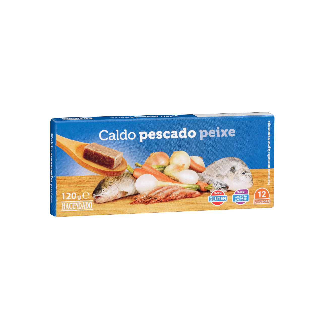 Zivju buljona kubiņi, 120g.
