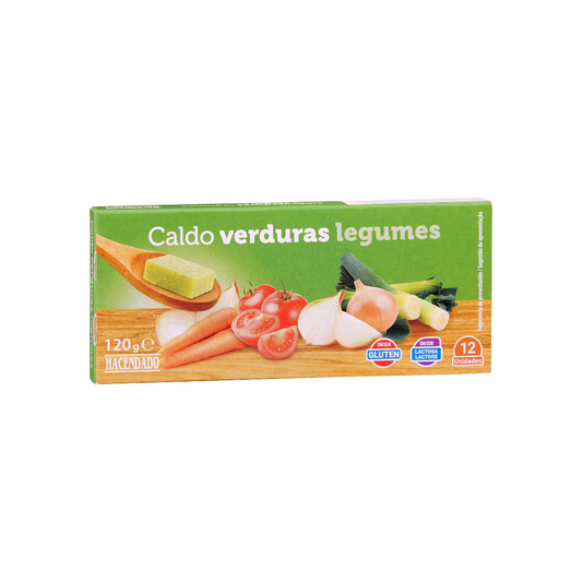 Dārzeņu buljona kubiņi, 120g.