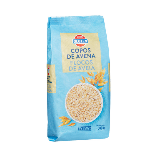 Auzu pārslas bez glutēna, 500g.