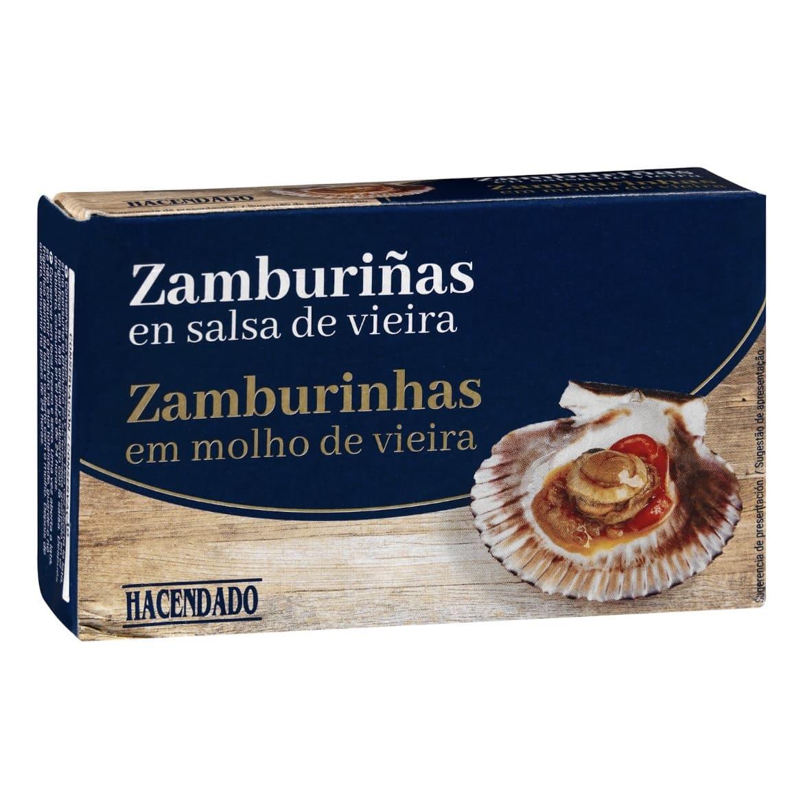 Ķemmīšgliemenes Vieira mērcē, 110g. - MeGusta