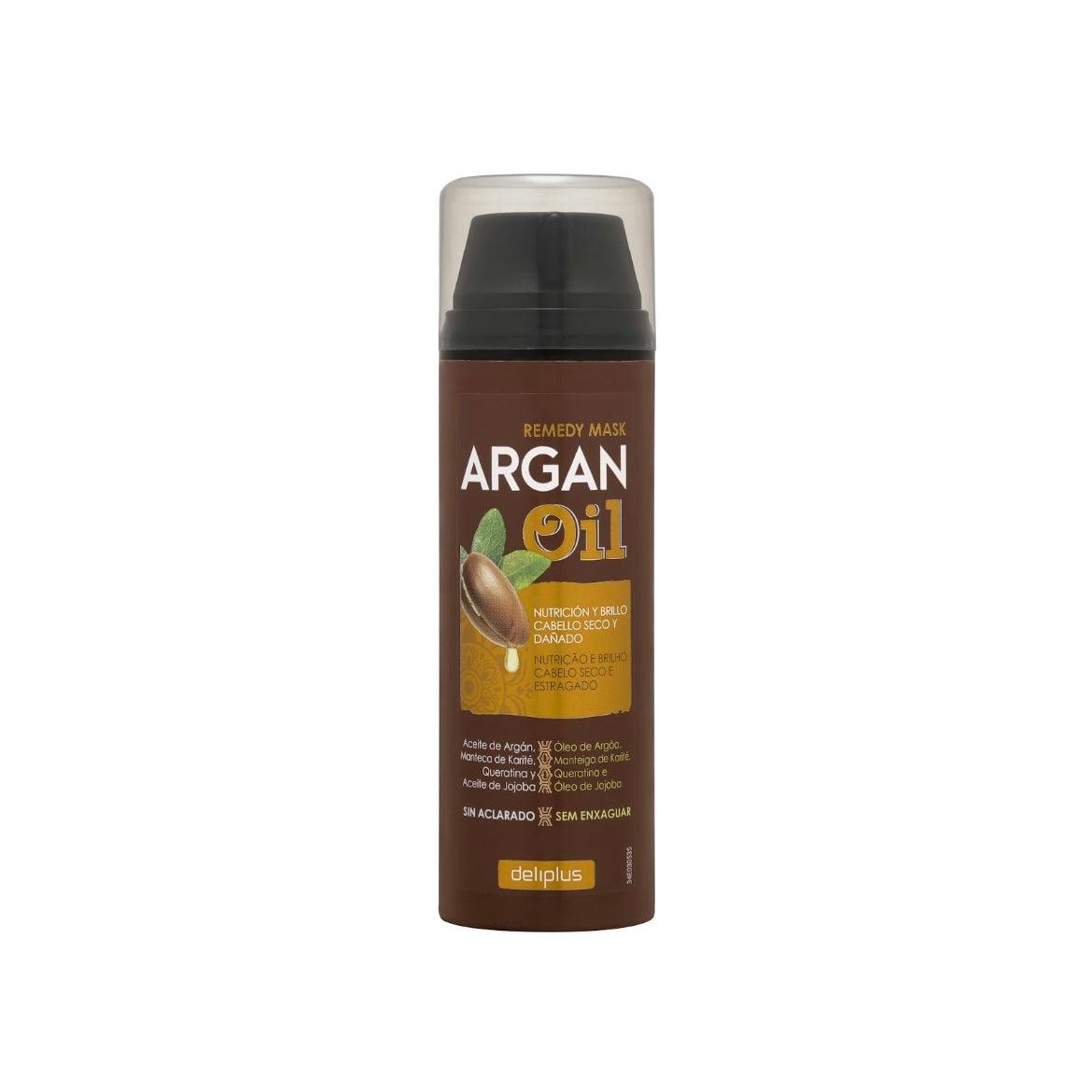 Maska sausiem matiem ar argana eļļu Deliplus, 150ml. - MeGusta
