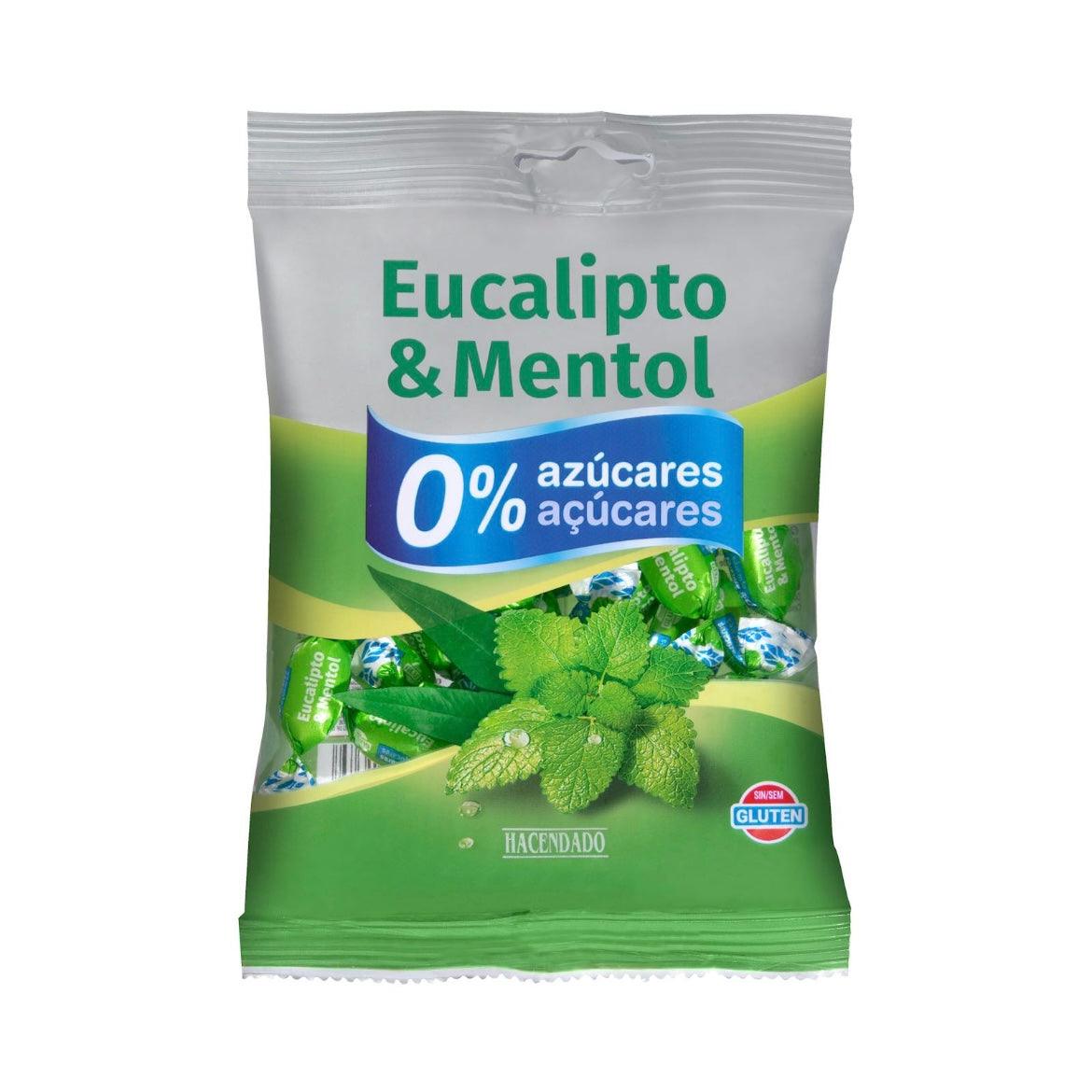 Konfektes bez cukura ar eikaliptu un mentolu, 90g. - MeGusta