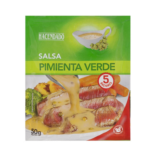 Zaļo piparu mērce, 50g.