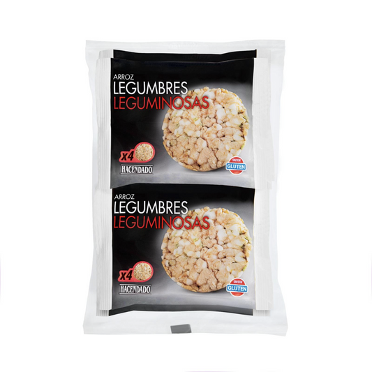 Rīsu-pākšaugu galetes bez glutēna, 109g.