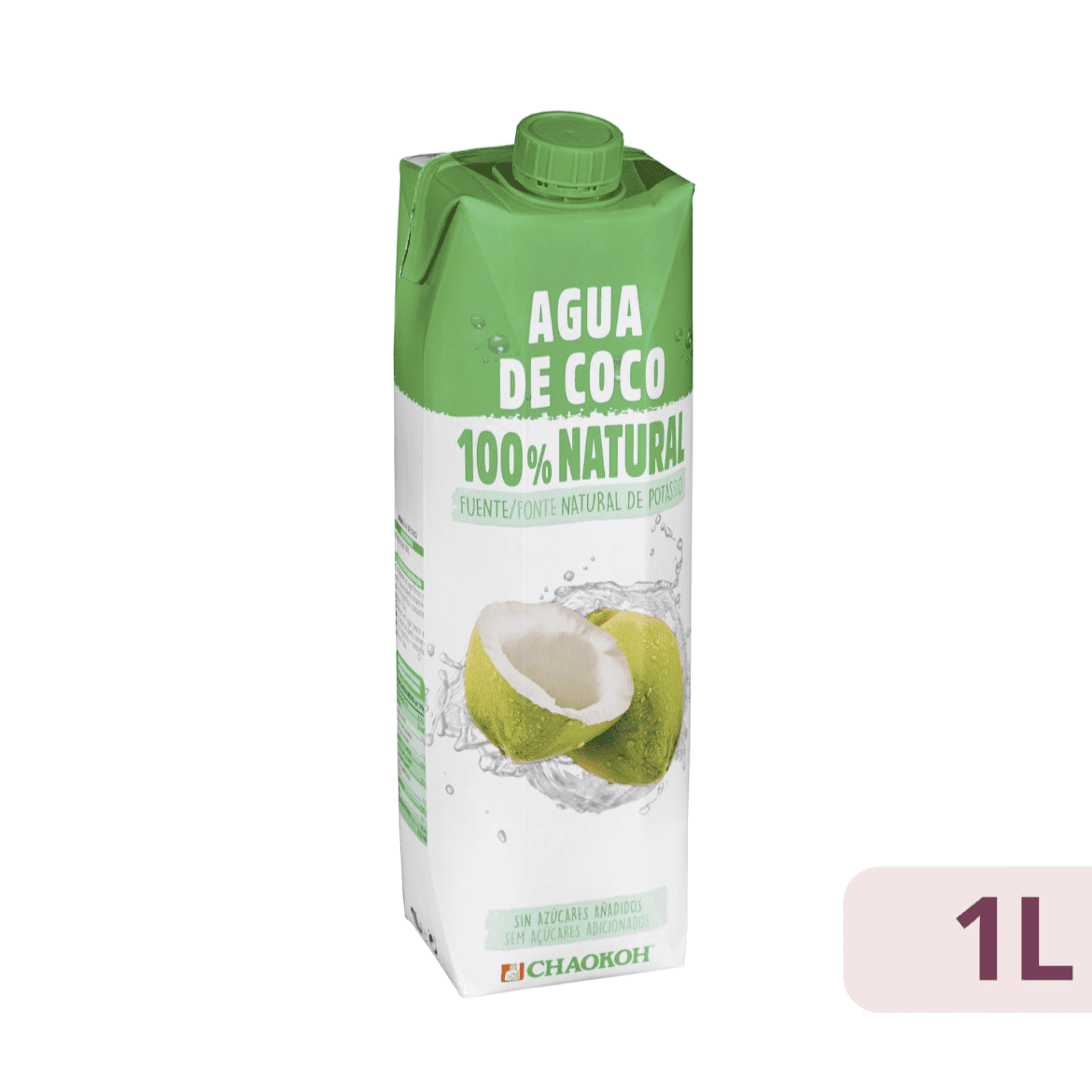 Dabīgs kokosriekstu ūdens, 1l. - MeGusta
