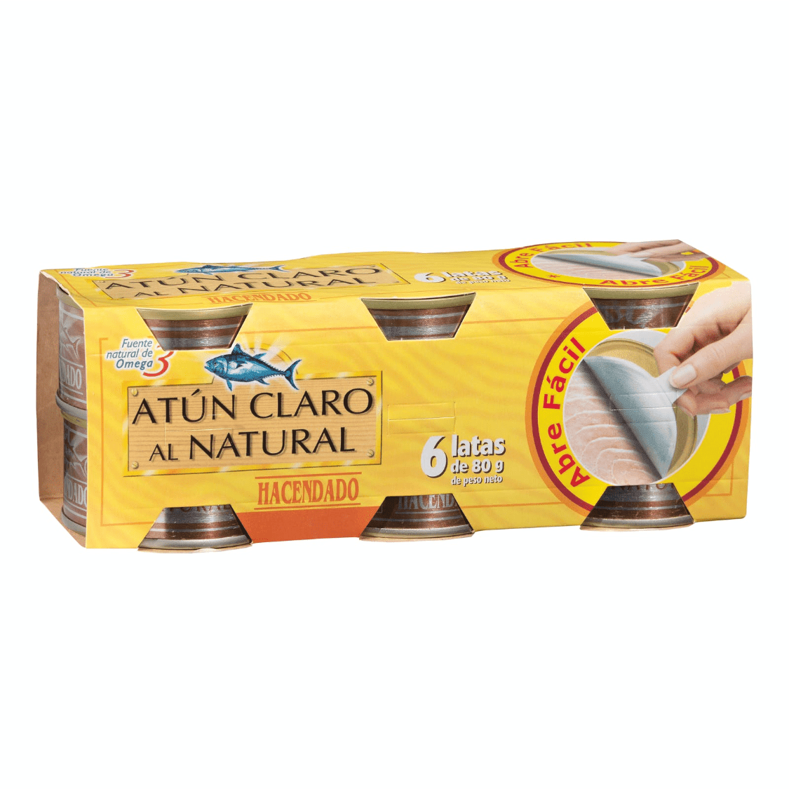 Tunča fileja savā sulā, 6x80g. - MeGusta